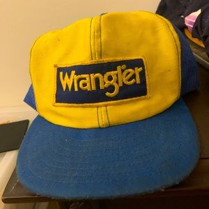Wrangler SnapBack trucker hat